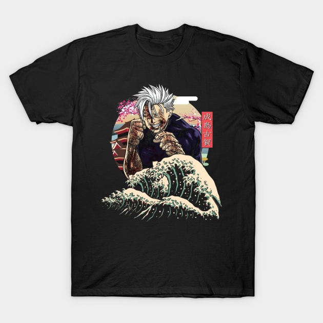 Ohma Tokita's Journey Kengan Anime Art Tee T-Shirt by Mckenna Paucek